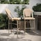 Flash Furniture NaturalWhite PE Rattan Stacking Paris Stool, 2PK 2-SDA-AD642001-F-BS-NATWH-LTNAT-GG - alternate 1